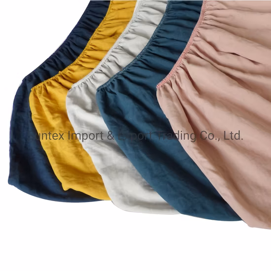 Hochwertiges, weiches und bequemes, vorgewaschenes, einfarbiges Mikrofaser-Spannbettlaken, Matratzenschoner, Bettdecke, Bettlaken, Bettwäsche im Großhandel